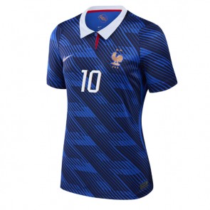 Frankrig Kylian Mbappe #10 Hjemmebanetrøje Dame VM 2026 Kortærmet